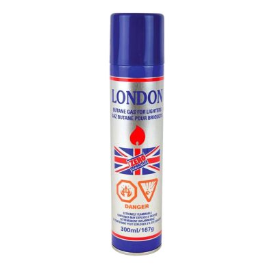 London 300ml Butane Can