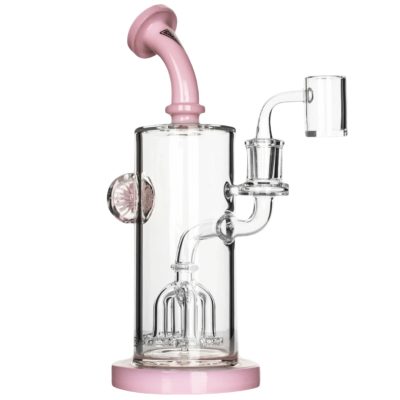 Redeye 9” “Mochi” Quad Perc Concentrate Rig