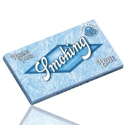 Smoking Blue Rolling Papers