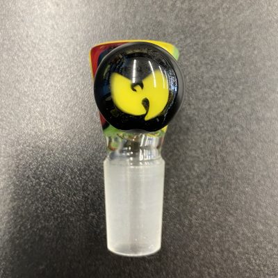 Greenbelt 18mm 4-Hole Wu-Tang Millie Slide Rasta Swirl 3