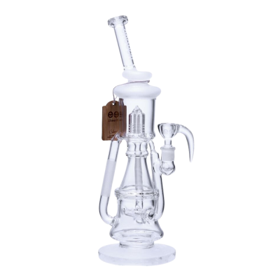 Cheech 14.5" Frosted Tree Perc Recycler