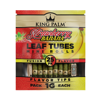 King Palm Strawberry Banana 1G 25 Pack