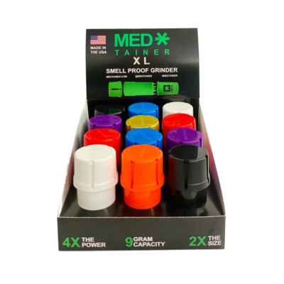 Medtainer XL Grinder/Storage (Assorted Colors)